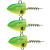 Груз штопор Daiwa Prorex Screw-In Pelagic Head 30g 3pcs #Lime Chartreus (209435), 400.00 грн.