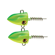 Груз штопор Daiwa Prorex Screw-In Pelagic Head 50g 2pcs #Lime Chartreus (209437)