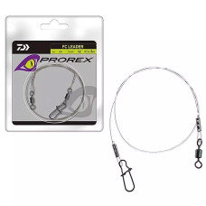 Повідець флюорокарбон. Daiwa Prorex Fluorocarbon Leader 50cm 36kg 2pcs (PXFCL50-36)