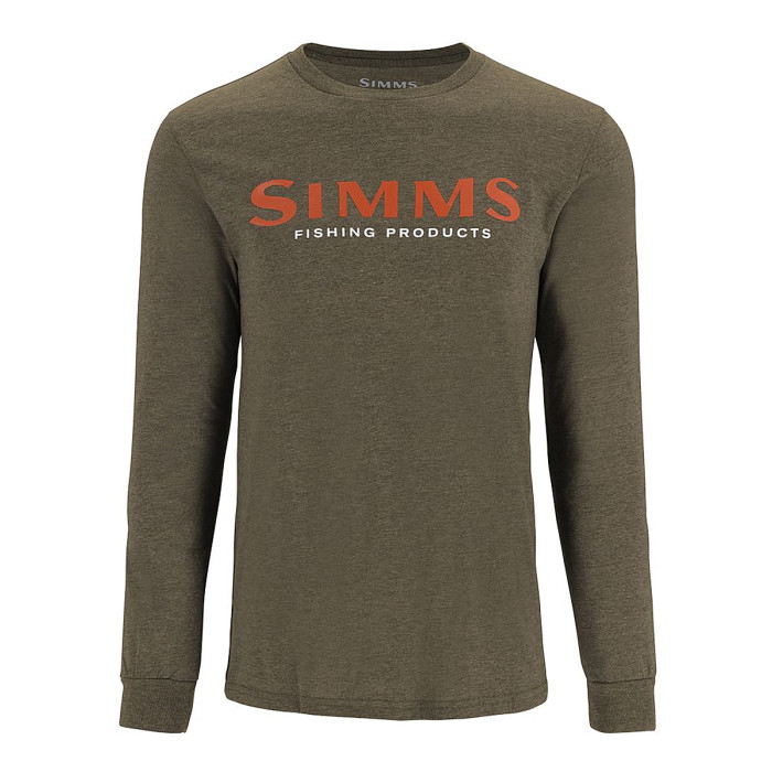 Реглан Simms Logo Shirt LS Loden Heather XXL (13626-1274-60)