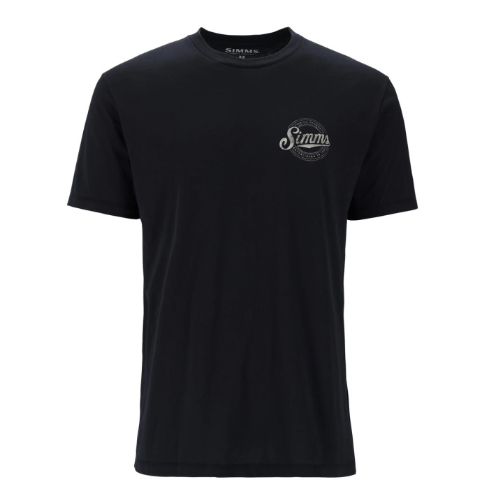 Футболка Simms Circle Lockup T-Shirt Black L (14273-001-40)