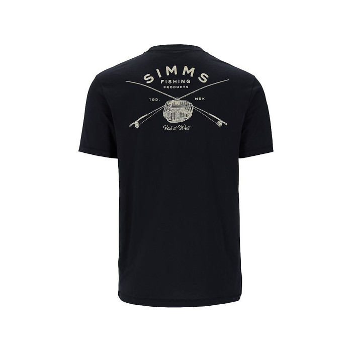 Футболка Simms Classic Tackle T-Shirt Black XL (14281-001-50)
