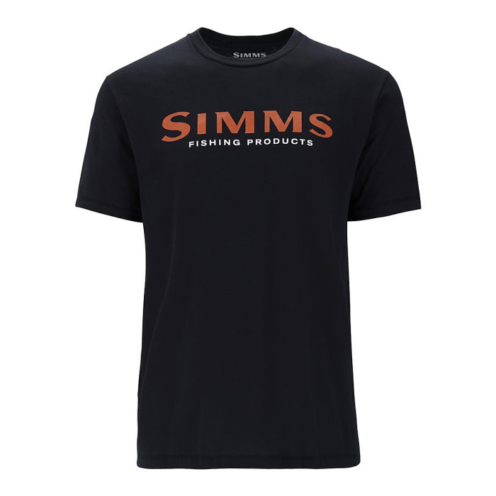 Футболка Simms Logo T-Shirt Jet Black XL (12803-1292-50)