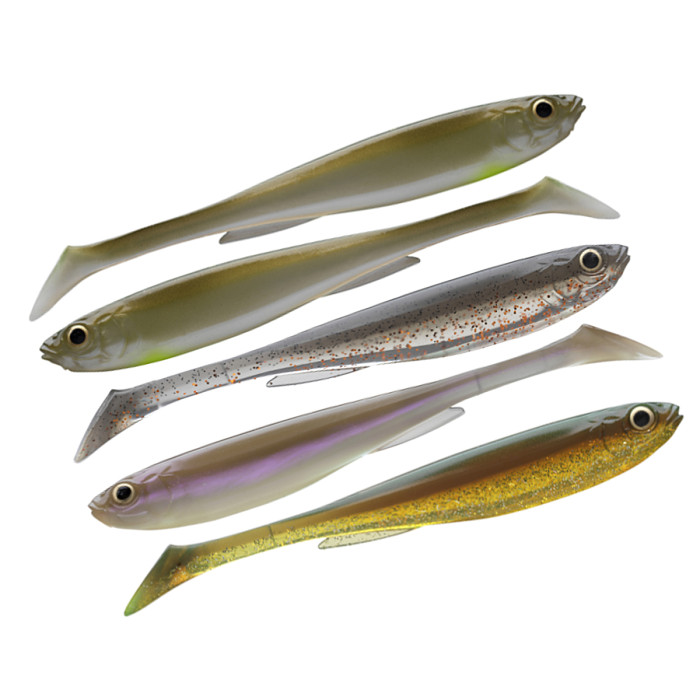 Силикон Daiwa Prorex Slim Shady Nature Set 135mm 13.5g 4pcs #Color Mix 1 (15100-800)
