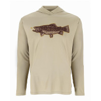 Худі Simms Tech Hoody - Artist Series Stone Trout Fly L (13521-1312-40)