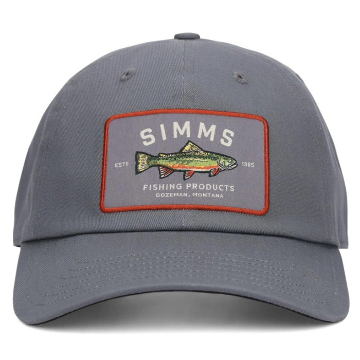Кепка Simms Single Haul Cap Gunmetal Trout (12221-1343-00)
