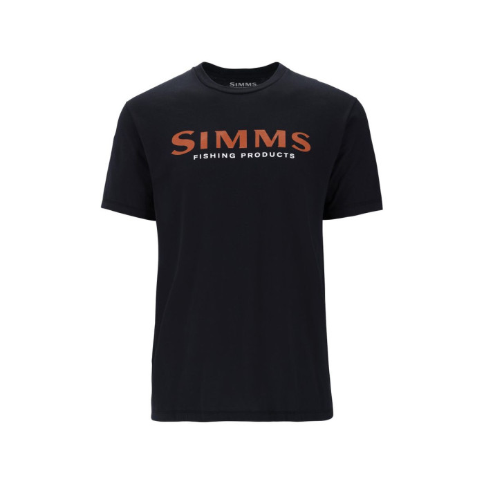 Футболка Simms Logo T-Shirt Jet Black M (12803-1292-30)