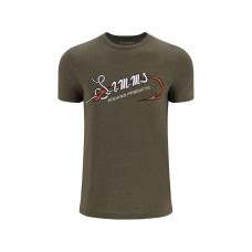 Футболка Simms Hook & Loop T-Shirt Military Heather M (14102-914-30)