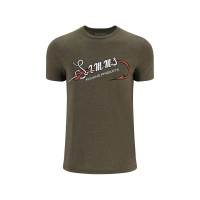 Футболка Simms Hook & Loop T-Shirt Military Heather XL (14102-914-50)