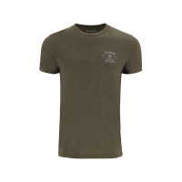 Футболка Simms Stacked Bass T-Shirt Military Heather L (14206-914-40)