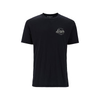 Футболка Simms Circle Lockup T-Shirt Black XL (14273-001-50)