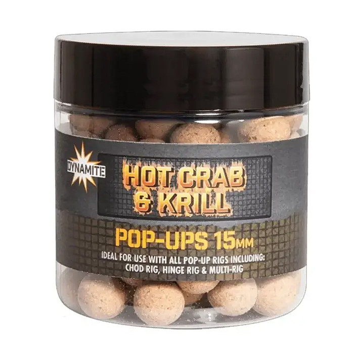Бойлы Dynamite Baits Pop Up Hot Sweet Tiger & Corn 15mm (DY1954)