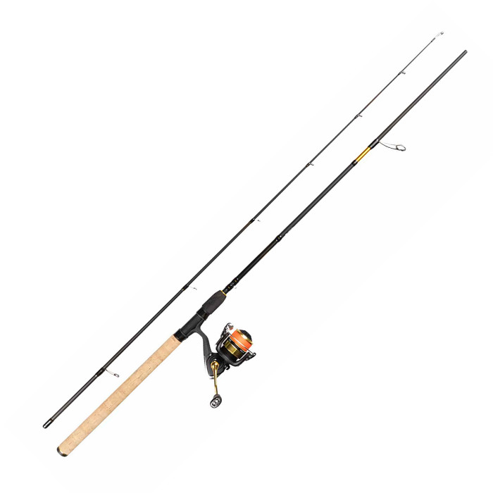 Спінінговий набір Daiwa Procaster 2.13m 10-40g RS 2500-C 0.17mm Orange (RS2500/PCR702MFS-AS)