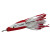 Блешня Northland Fishing Tackle Jaw Breaker Spoon 14g #Red White (2317710), 301.00 грн.