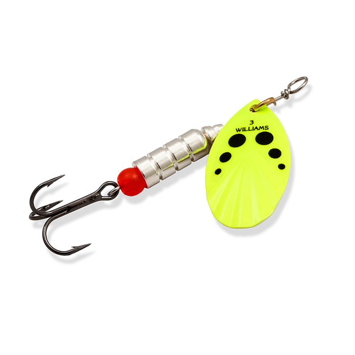 Блешня Williams Vortex Garni UV 9.45gr #Orange Black Dots On Copper (V4D-ORBD)