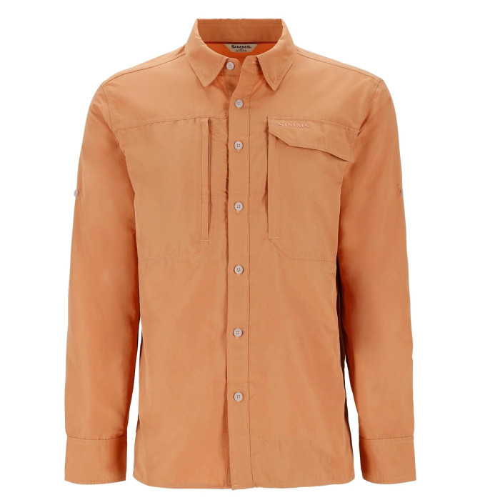 Сорочка Simms Guide Shirt Orange Maple L (14440-1255-40)