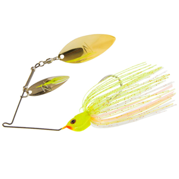Спиннербейт ZMAN Slingbladez Spinnerbait Willow Colorado 14g #Chart Pea (SBT12-02)