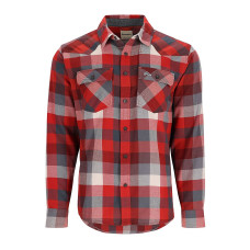Сорочка Simms Santee Flannel Shirt Auburn Red/Slate Buffalo Check XXL (13559-2094-60)