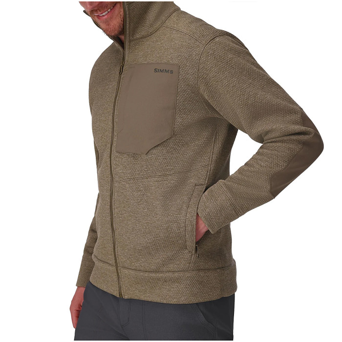 Кофта Simms Harbor Fleece Black Heather M (14216-010-30)