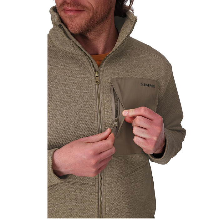 Кофта Simms Harbor Fleece Sturgeon Heather L (14216-1370-40)