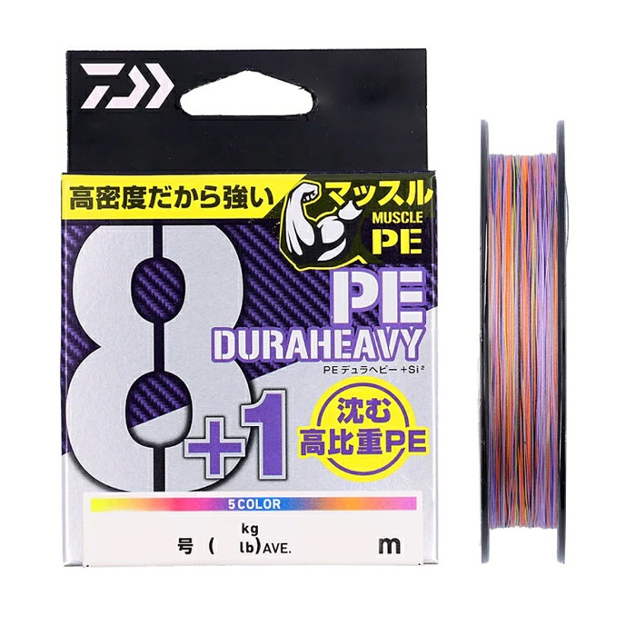 Шнур Daiwa UVF PE Dura Heavy 8+1 5C 200m #0.6 (17320241)