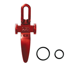 Хуккипер на спінінг Daiwa Lure Hook Holder Metal Red (17753092)