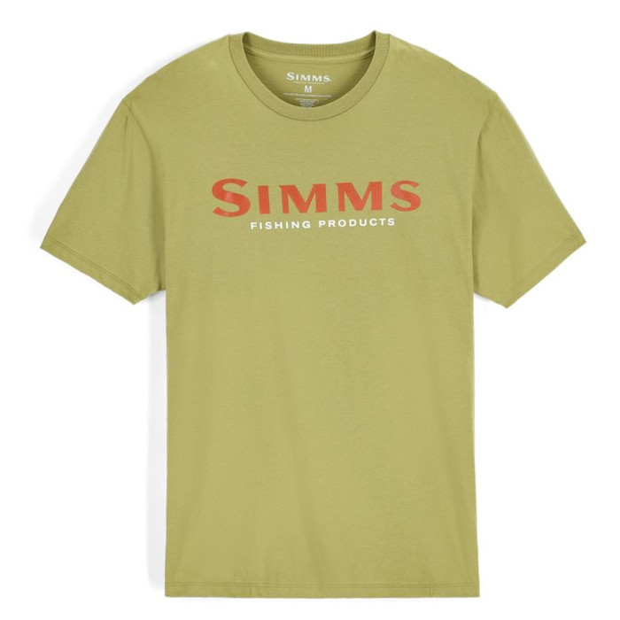 Футболка Simms Logo T-shirt Tent Green M (12803-1347-30)