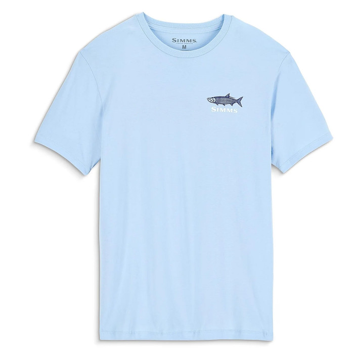 Футболка Simms Tarponwear T-Shirt Sky Blue M (14274-434-30)