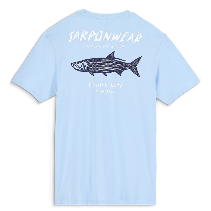 Футболка Simms Tarponwear T-Shirt Sky Blue M (14274-434-30)