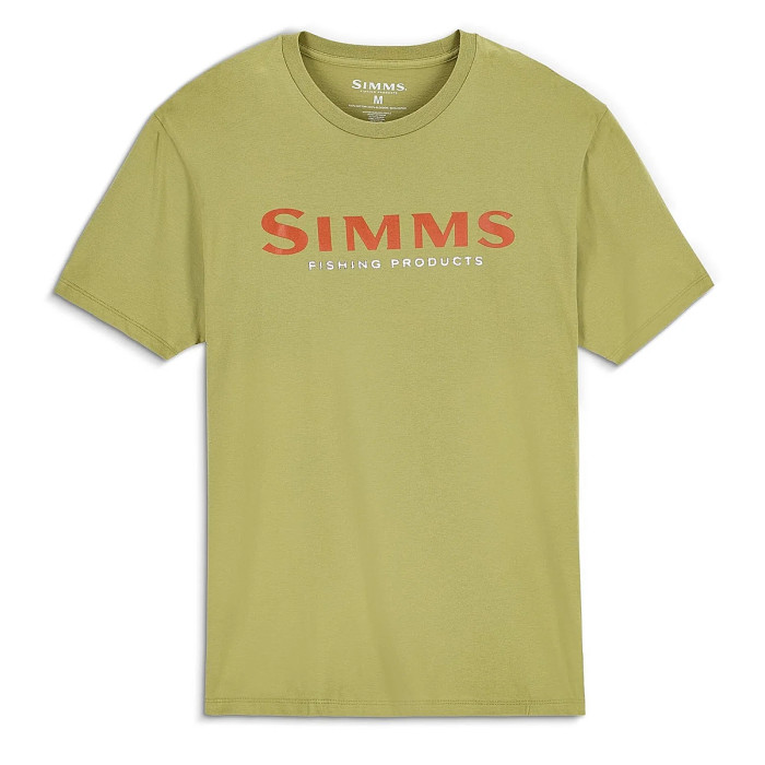 Футболка Simms Logo T-shirt Tent Green M (12803-1347-30)