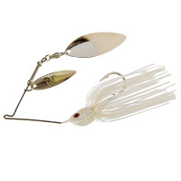 Спиннербейт ZMAN Slingbladez Spinnerbait Willow Colorado 14g #Pearl Gho (SBT12-01)