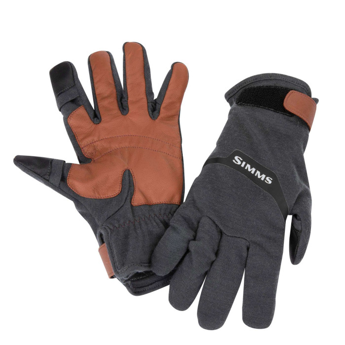 Рукавички Simms LW Wool Tech Glove Carbon XS (13113-003-10)