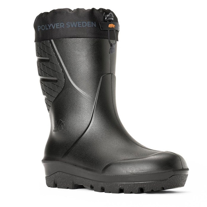 Сапоги Polyver Classic Sport Mid (+10/-40) made in Sweden Black 43 (8440-43)