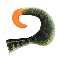 Съемный силиконовый хвост Rapala X-Rap Otus Curly Tail 120mm 29g 2pcs #PEL (OCTP25 PEL)