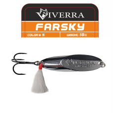 Кастмастер Viverra FARSKY 18g Black-Silver (2342608)