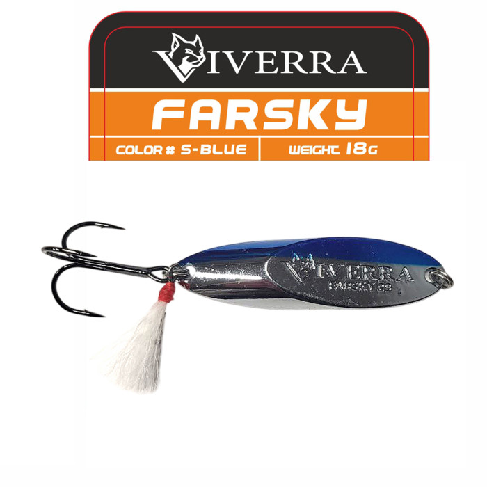 Кастмастер Viverra FARSKY 18g Red-Silver (2342615)