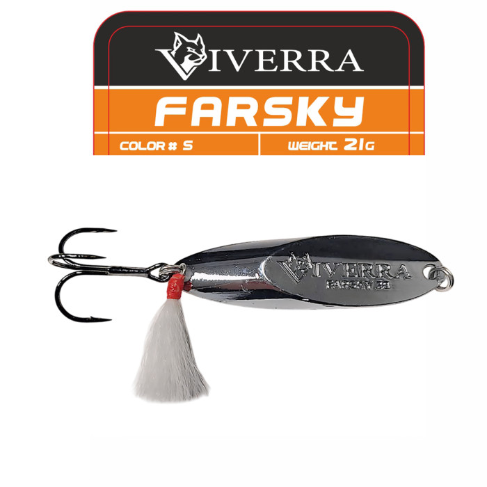 Кастмастер Viverra FARSKY 21g Silver (2342616)