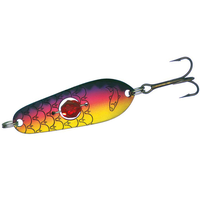 Блешня Kuusamo Rasanen 50mm 11g бусинка #W/R/BL-S (040222106)