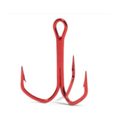 Гачки потрійні VMC Barbarian Treble Inside Barb Red 8 size 10pcs (8573-RD0008D1)