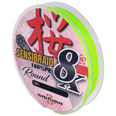 Шнур Sakura Sensibraid 8 Chart 150m 15kg #0.18 (SAPLE40030.18-CHA)