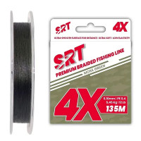 Шнур Sert SRT 4Х Moss Green 135m 8.18kg #0.14 (SEVAM0119014135M)