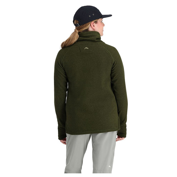 Худі жіноче Simms Women`s Rivershed Sweater Riffle Green Heather S (13832-1151-20)