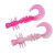 Силикон Berkley PowerBait Power Curly 40mm 12pcs #Pink/White (1621134), 330.00 грн.