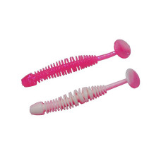 Cилікон Berkley PowerBait Power Leech 50mm 12pcs #Pink/White (1621150)