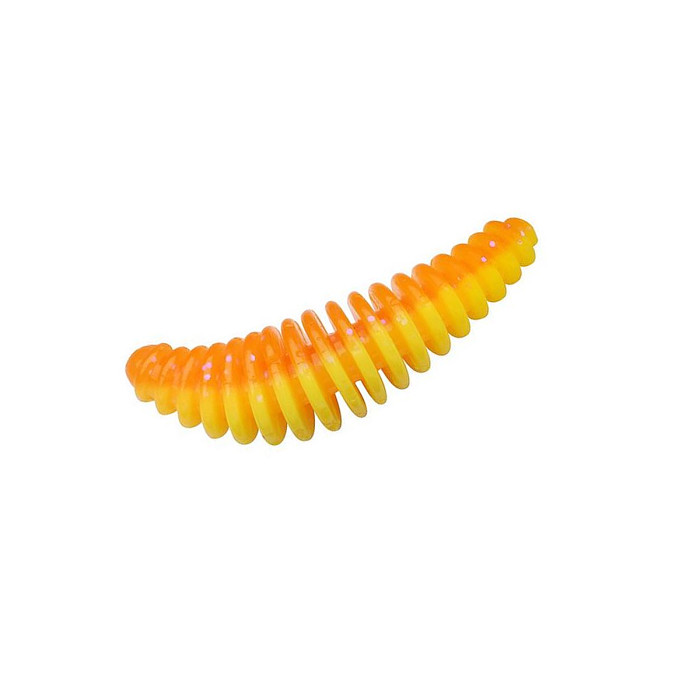 Cилікон Berkley PowerBait Power Pupa 45mm 8pcs #FL Orng/Snsne Ylw (1594932)