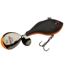 Тейлспінер Berkley Pulse Spintail XL 80mm 18g #Black Orange (1572727)