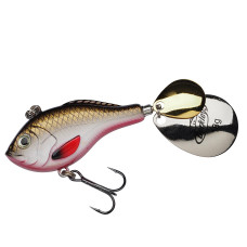 Тейлспінер Berkley Pulse Spintail XL 80mm 18g #Black n Red (1644232)