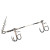Стінгер Daiwa Prorex Screw-In 7x7 SWI SQS Stinger #3/0 (B0001827500), 320.00 грн.