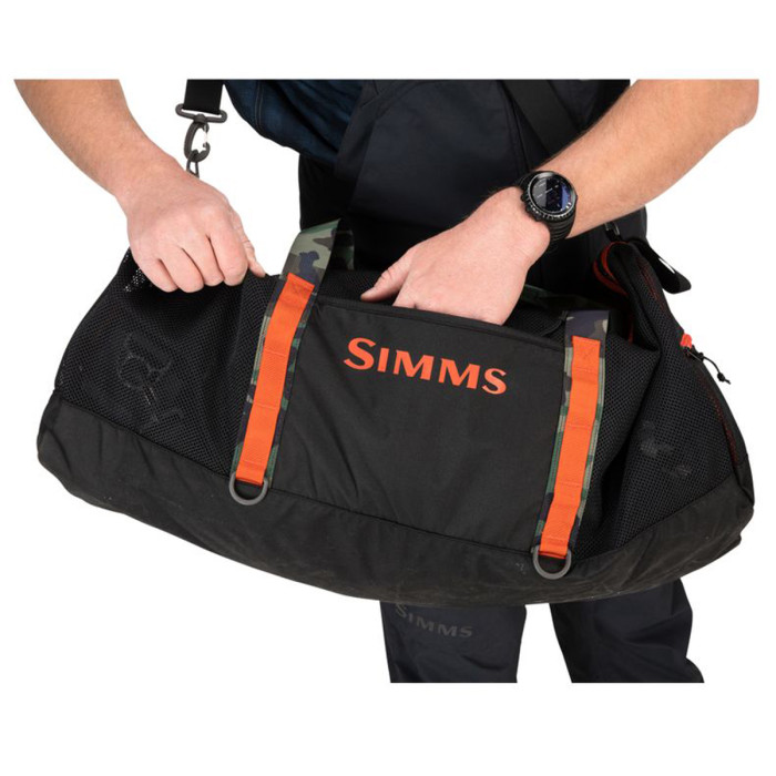Сумка Simms Challenger Mesh Duffel - 60L Black (14422-001-00)