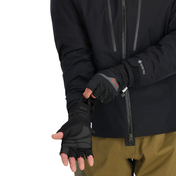 Перчатки Simms Windstopper Half-Finger Glove Black M (14303-001-30)